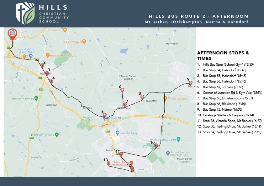 Hills Bus Route 22