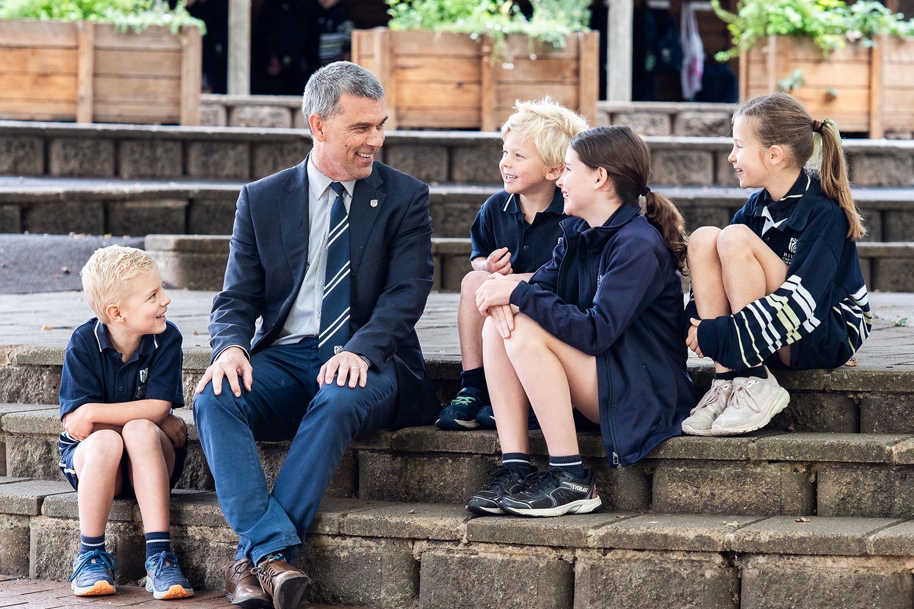 Principal-With-Students